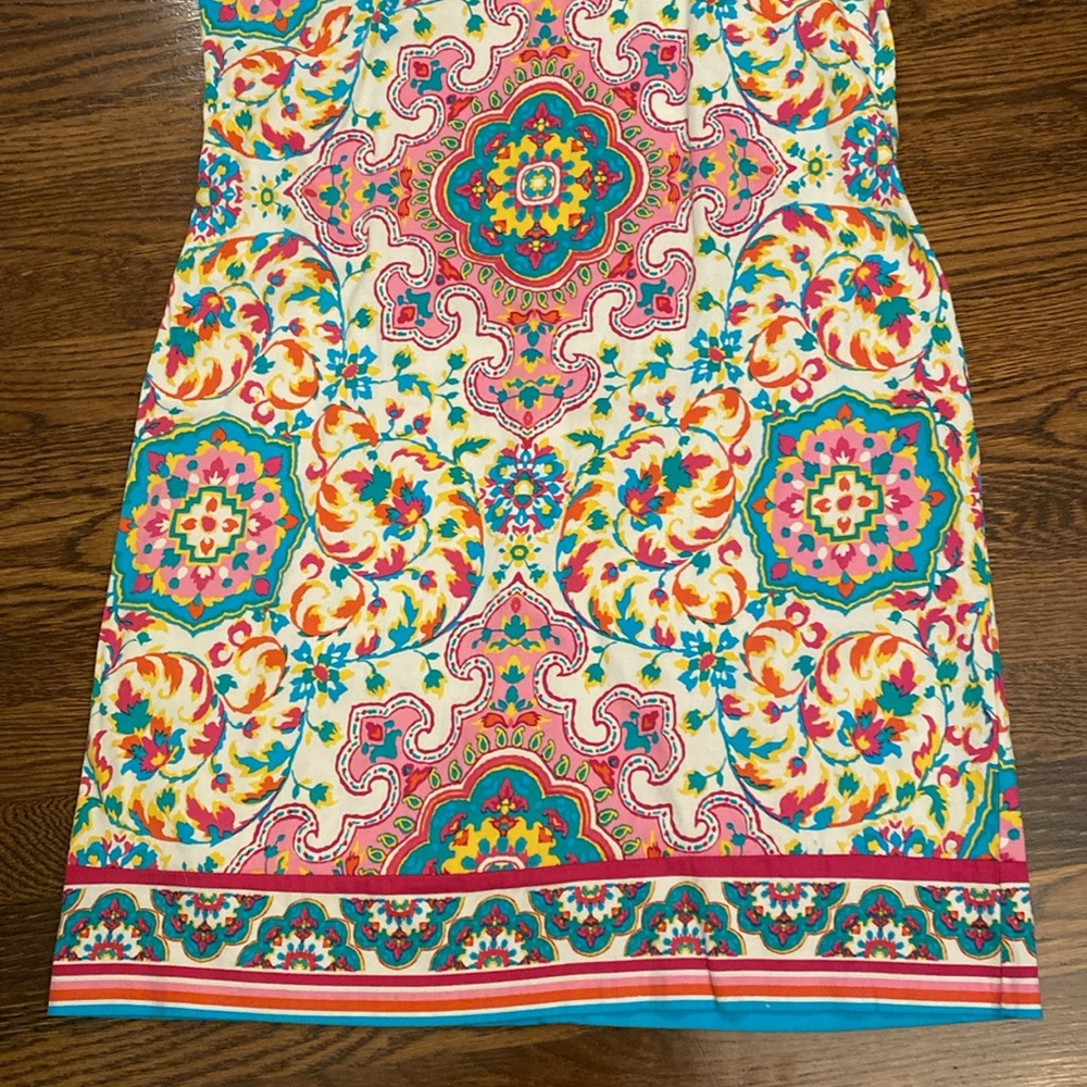 Maggie L Sheath summer Dress Size 12 - Picture 2 of 10